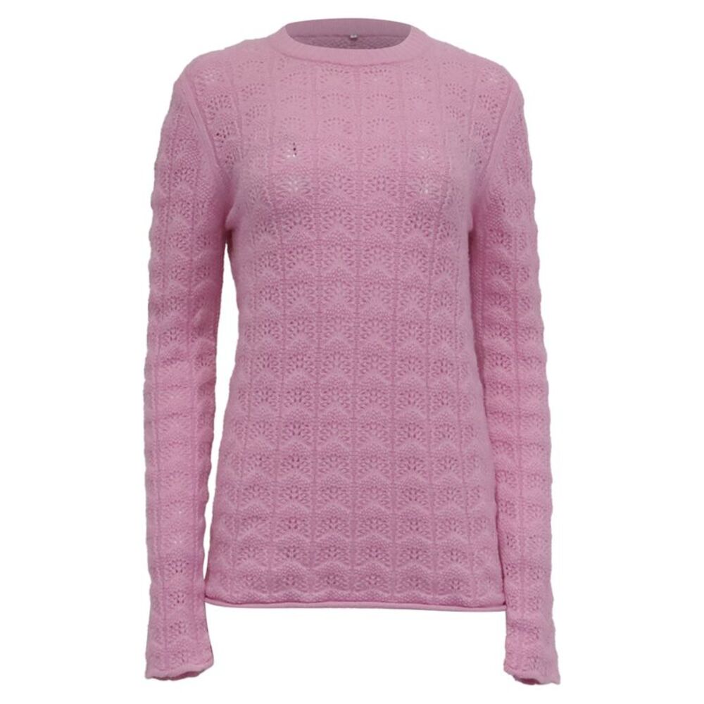 Sportmax Knitted Sweater in Pink Wool